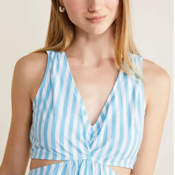 $198 NWT Women’s Vineyard Vines Cutout Maxi Dress – Size 8 - Picture 3 of 9